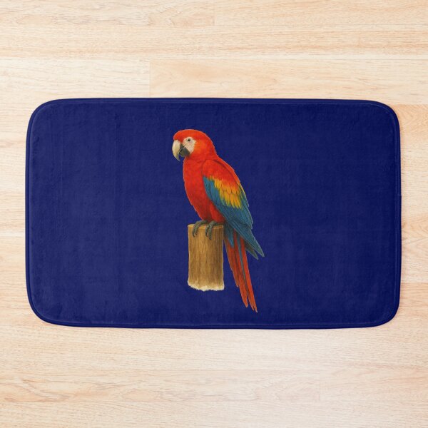 Item preview, Radiant Macaw – Perched in Colorful Splendor designed and sold by TheJoyfulPen.