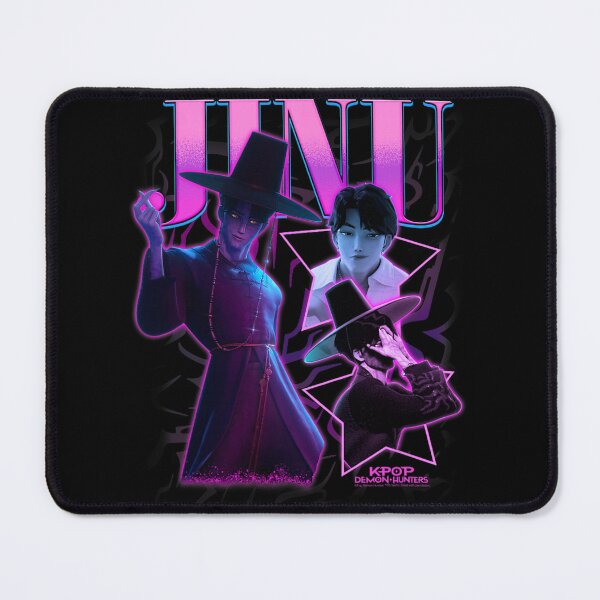 Item preview, Kpop Demon Hunters Jinu Showcase Y2K Style Poster  designed and sold by donadomayle7.