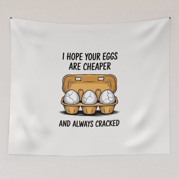 Item preview, I Hope Your Eggs Are Cheaper designed and sold by Viepenny.