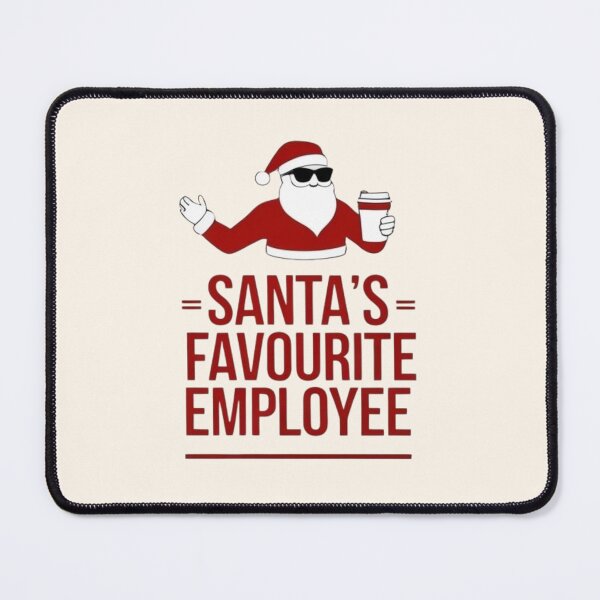 Item preview, Santa’s Favourite Employee – Funny Christmas Work Humor – Holiday Office Gift designed and sold by Lazy Planet.