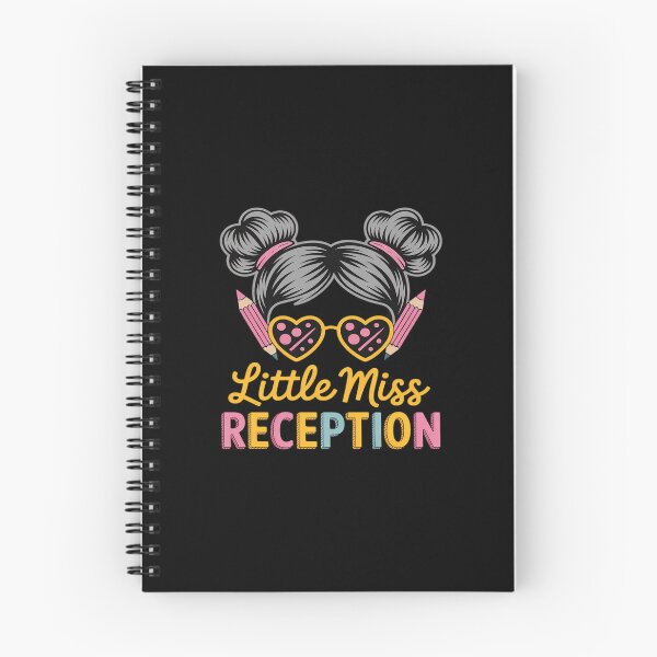 Item preview, Little Miss RECEPTION Girls Kids Back To School MessyBun designed and sold by JaskconLIfe23.