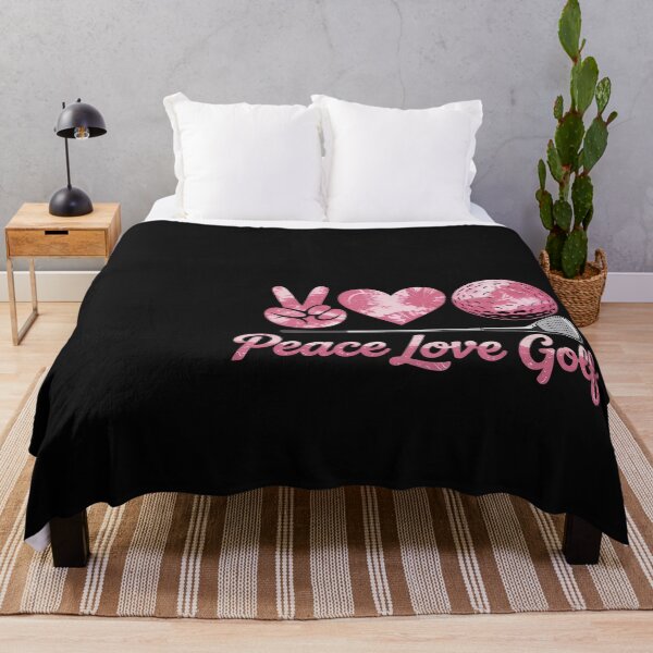 Item preview, Funny Peace Love Golf Player Sport Lovers designed and sold by Bstilablhot.