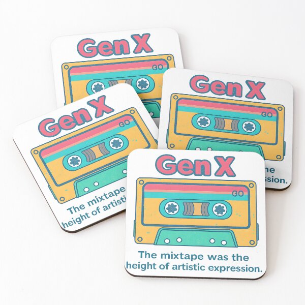 Item preview, Gen X - The mixtape was the height of artistic expression. designed and sold by Dan Farsaci.