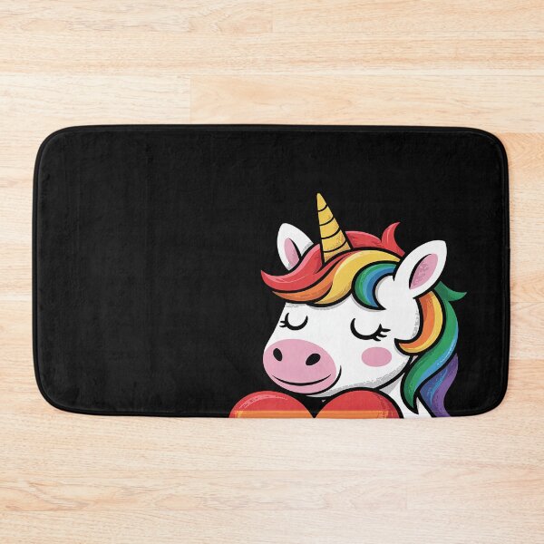 Item preview, Gay Pride Unicorn Heart Rainbow Flag Lgbt Women Girls Kids designed and sold by Bstilablhot.