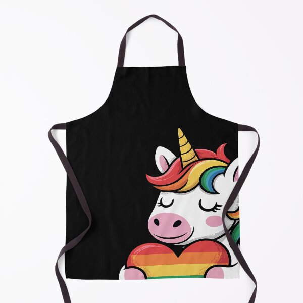 Item preview, Gay Pride Unicorn Heart Rainbow Flag Lgbt Women Girls Kids designed and sold by Bstilablhot.