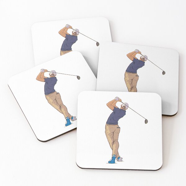 Item preview, Scottie Scheffler – Signature Golf Swing Illustration designed and sold by The A-Press.