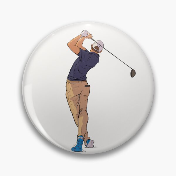 Item preview, Scottie Scheffler – Signature Golf Swing Illustration designed and sold by The A-Press.