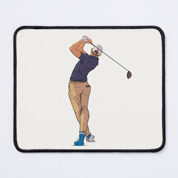 Item preview, Scottie Scheffler – Signature Golf Swing Illustration designed and sold by The A-Press.