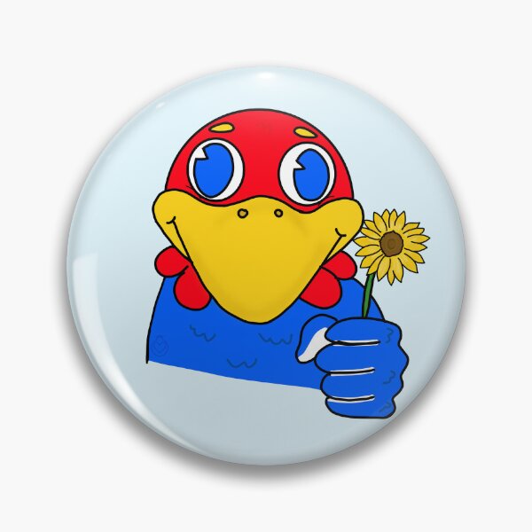 Item preview, Goofy Bird giving sunflower designed and sold by PomegranateHeart.