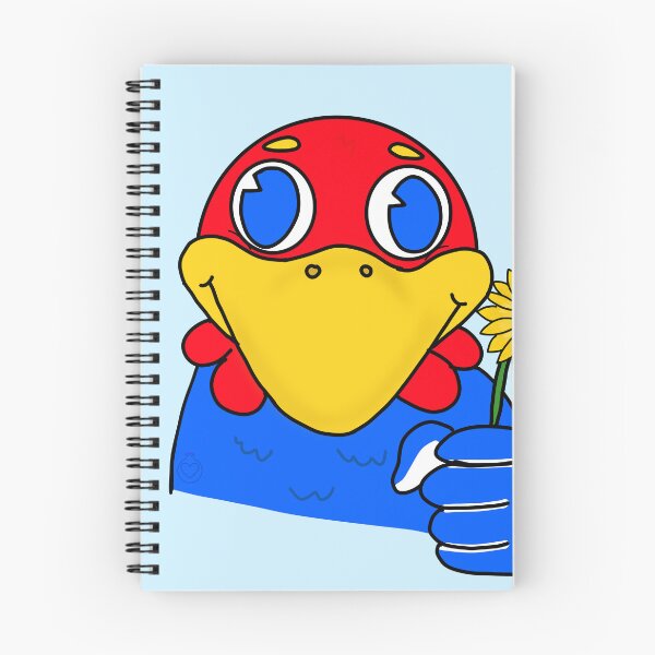 Item preview, Goofy Bird giving sunflower designed and sold by PomegranateHeart.