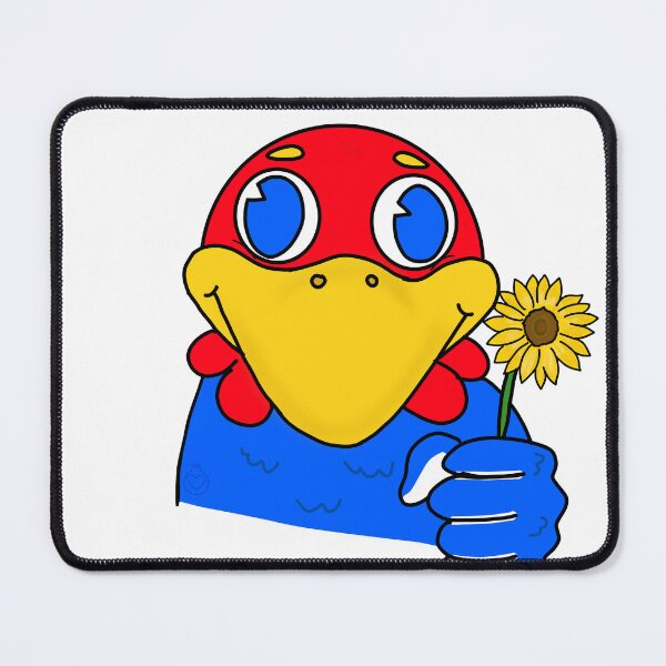 Item preview, Goofy Bird giving sunflower designed and sold by PomegranateHeart.