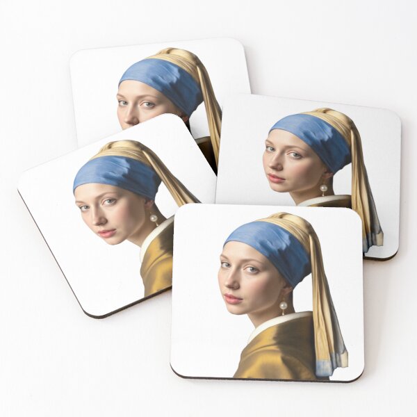 Item preview, Gloss & Glow: Girl With a Pearl Earring Remix designed and sold by toshnaire.