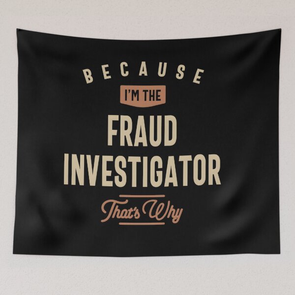 Item preview, Fraud Investigator Job Occupation designed and sold by KNVMG1TDT5.