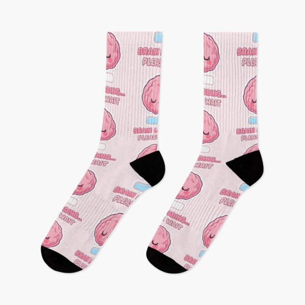 Item preview, Brain Loading… Please Wait – Cute Kawaii Brain with Progress Bar designed and sold by PureBrain.