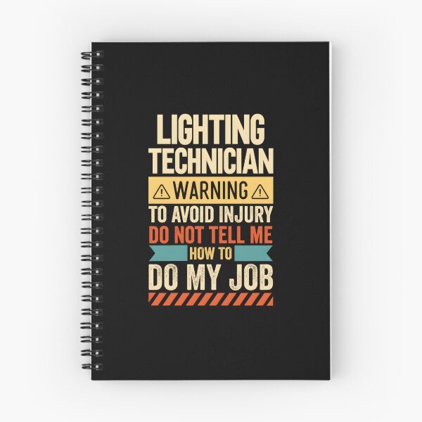 Item preview, Lighting Technician Warning designed and sold by xenajewel2iv.