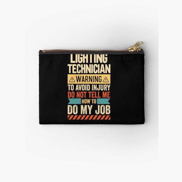 Item preview, Lighting Technician Warning designed and sold by xenajewel2iv.