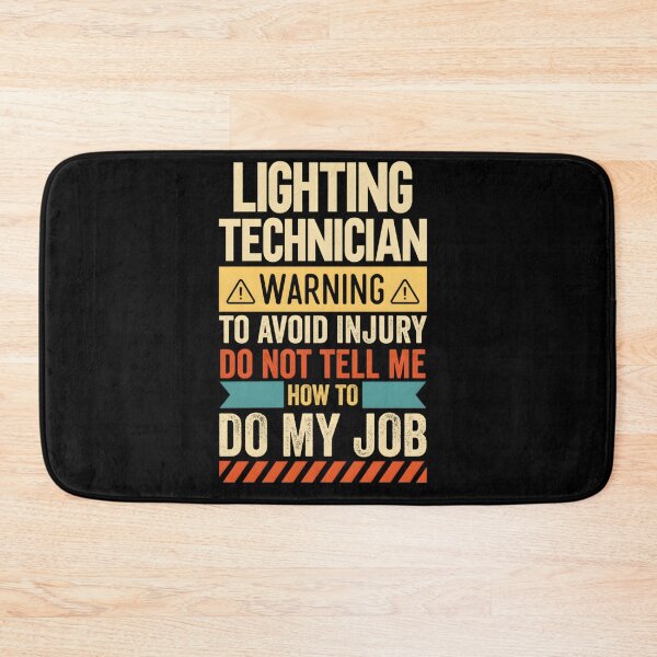 Item preview, Lighting Technician Warning designed and sold by xenajewel2iv.
