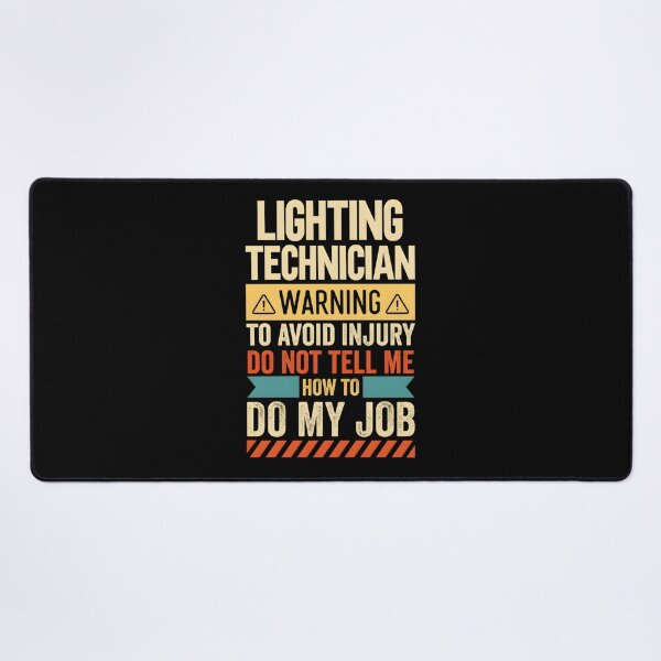 Item preview, Lighting Technician Warning designed and sold by xenajewel2iv.