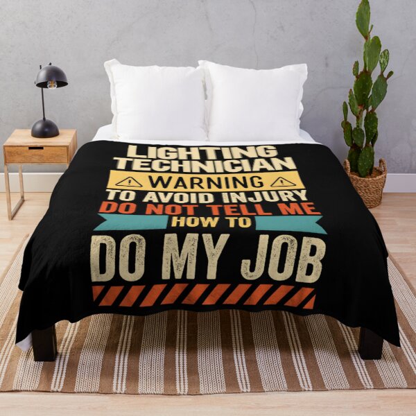 Item preview, Lighting Technician Warning designed and sold by xenajewel2iv.