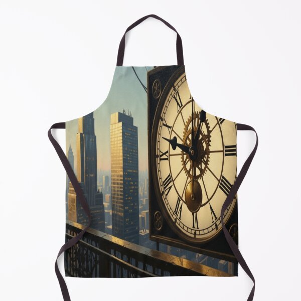 Item preview, Timeless Cityscape: Urban Dreams and Clockwork Reflections designed and sold by Digital Color Dreams.