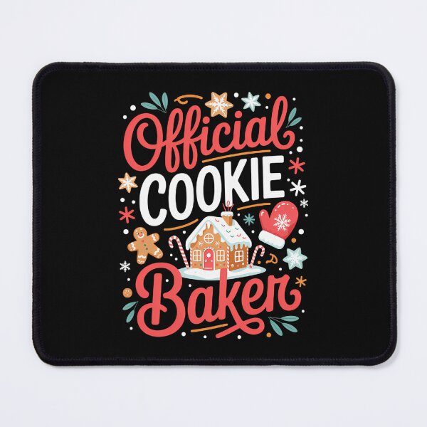 Item preview, Cookie Baker Funny Christmas Couples designed and sold by georgiaarsnal.