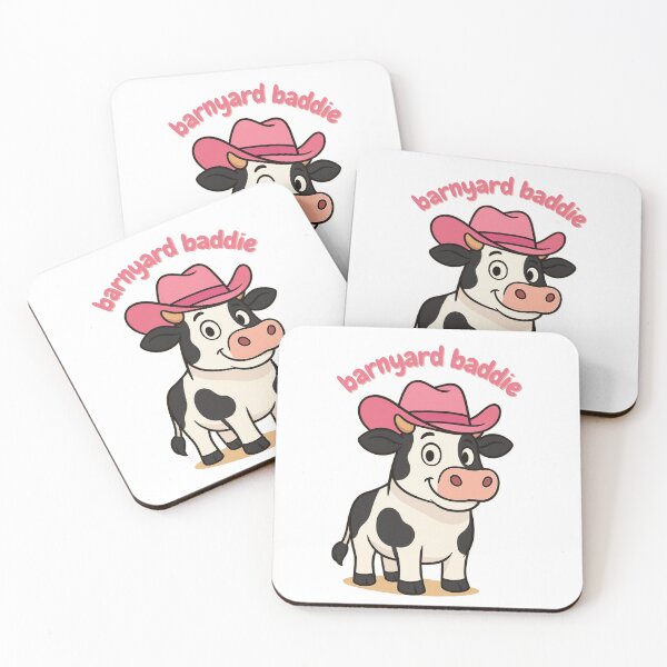 Item preview, Barnyard Baddie Cow designed and sold by DormRoomDoodles.