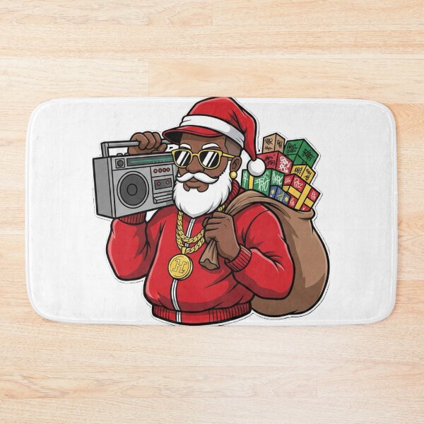Item preview, Black Santa Jammin' Wearable designed and sold by drcgraphics.