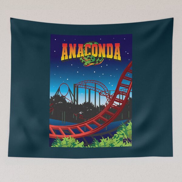 Item preview, Anaconda Kings Dominion Night Time designed and sold by KanteMcHexan.