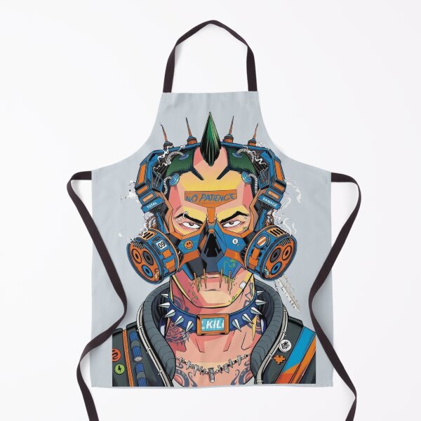 Item preview, "Cyberpunk Punk Fashion Futuristic Portrait Art" designed and sold by anandsiva2703.