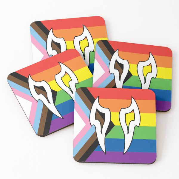 Item preview, FFXIV Pride Viper Progress Pride designed and sold by Adambivalent.