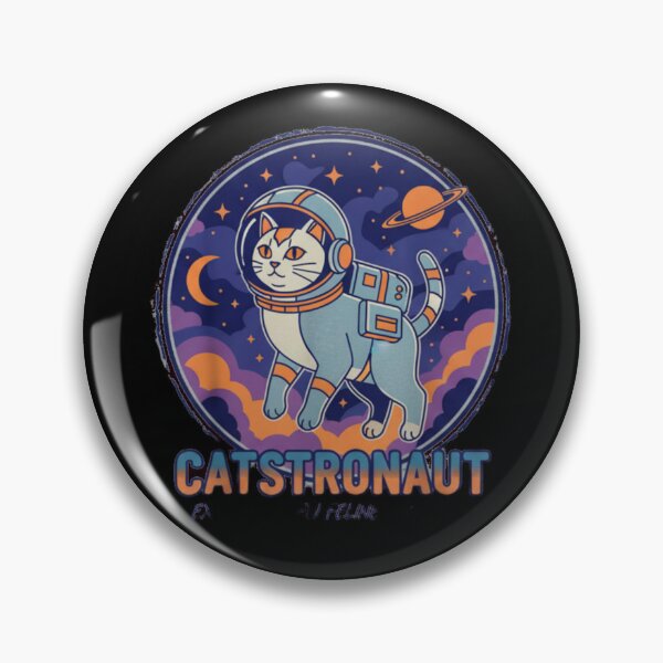 Item preview, Join the intergalactic adventure of our astronaut cat. A cute and stylish design for sci-fi and animal fans designed and sold by Magounette.