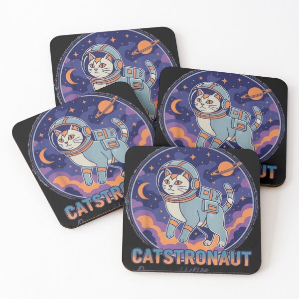 Item preview, Join the intergalactic adventure of our astronaut cat. A cute and stylish design for sci-fi and animal fans designed and sold by Magounette.