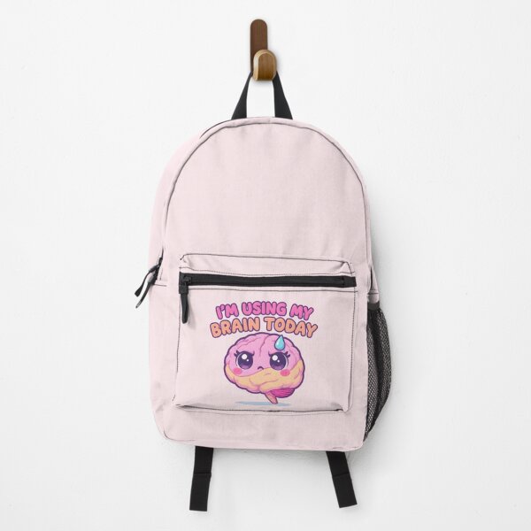 Item preview, “I’m Using My Brain Today” Cute Kawaii Brain – Funny Study Motivation Design designed and sold by PureBrain.
