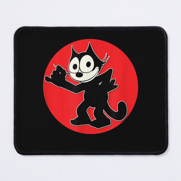 Item preview, Felix Cartoon Cat Red Sunset Sly Smiling Felix Tee designed and sold by OtiliaKlein.
