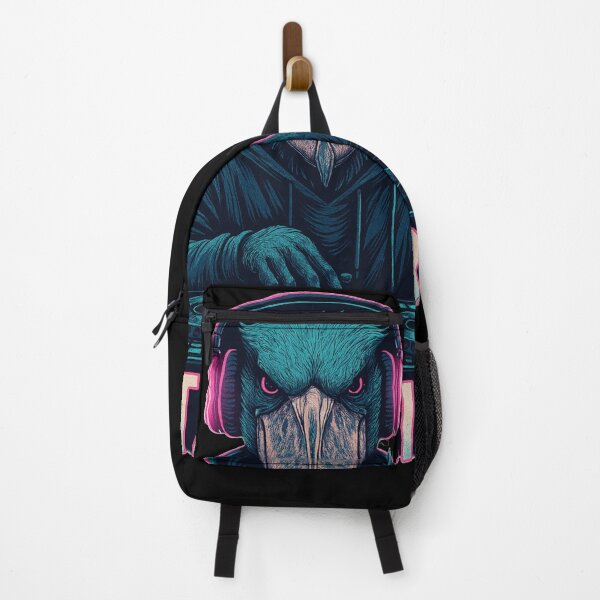 Item preview, Stay Weird Shoebill DJ – Neon Bird Music Design designed and sold by JonelCrafts.