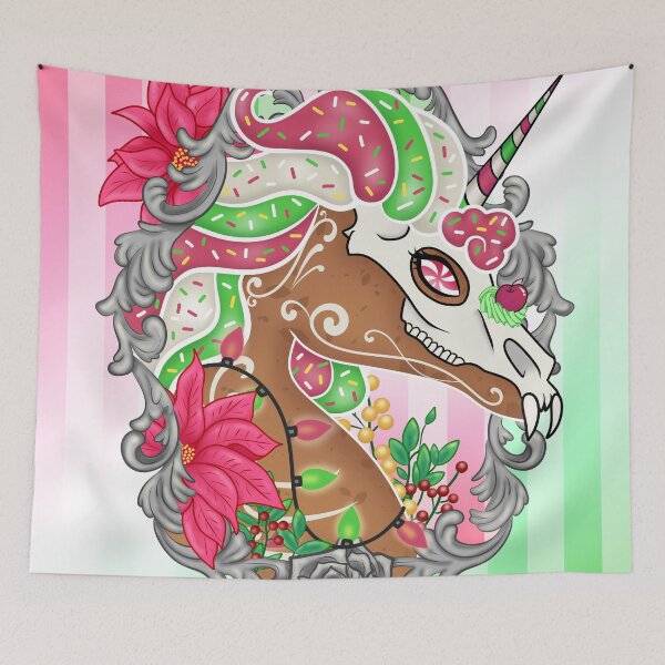 Item preview, Hexmas Gingerbread Unicorn designed and sold by Miss Lunaria.