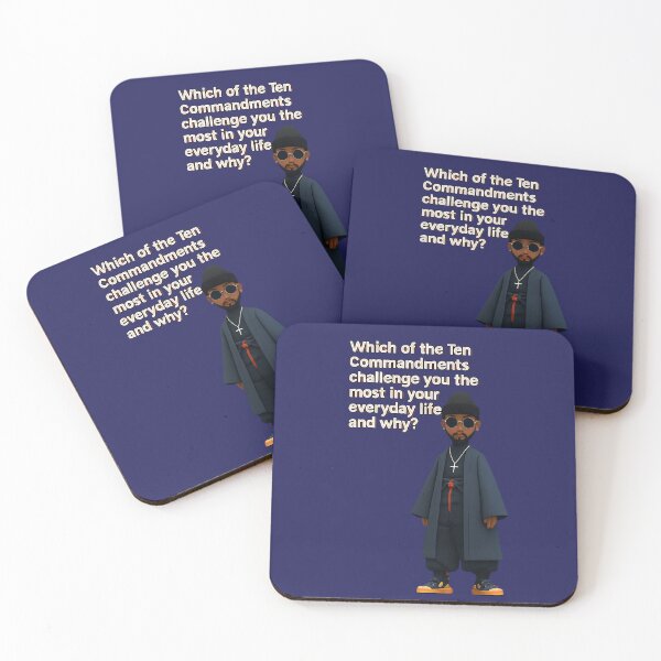 Item preview, Commandments in the Modern World designed and sold by CoffeeNJesus.