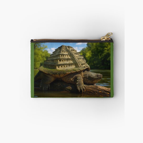 Item preview, Snapping Turtle with Pyramid of the Niches Shell designed and sold by Tridentulus.