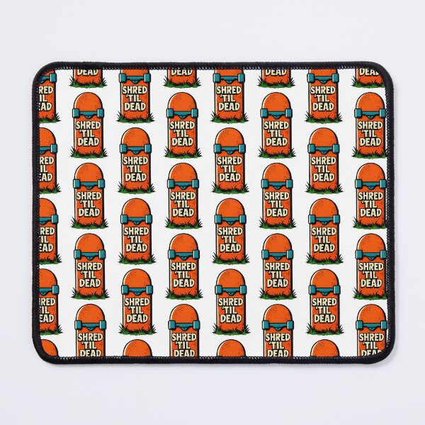 Item preview, Shred Till Dead, Vintage Retro Skateboard, Shred Till Dead designed and sold by graphic-genie.