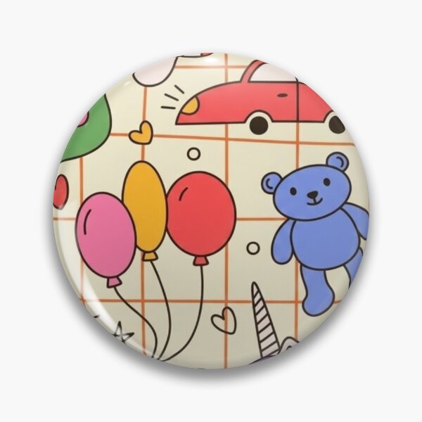 Item preview, Kawaii Doodle Cute Kids Cartoon Pattern Art designed and sold by anandsiva2703.