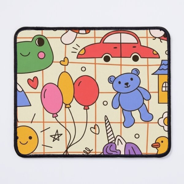 Item preview, Kawaii Doodle Cute Kids Cartoon Pattern Art designed and sold by anandsiva2703.