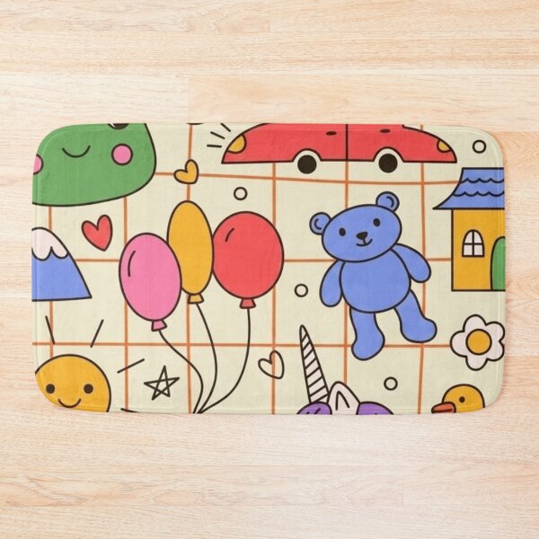 Item preview, Kawaii Doodle Cute Kids Cartoon Pattern Art designed and sold by anandsiva2703.