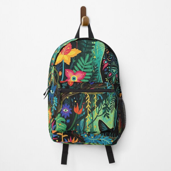 Item preview, Mystic Jungle Cat: Mexican Folk Art Surrealism designed and sold by AgingeR.