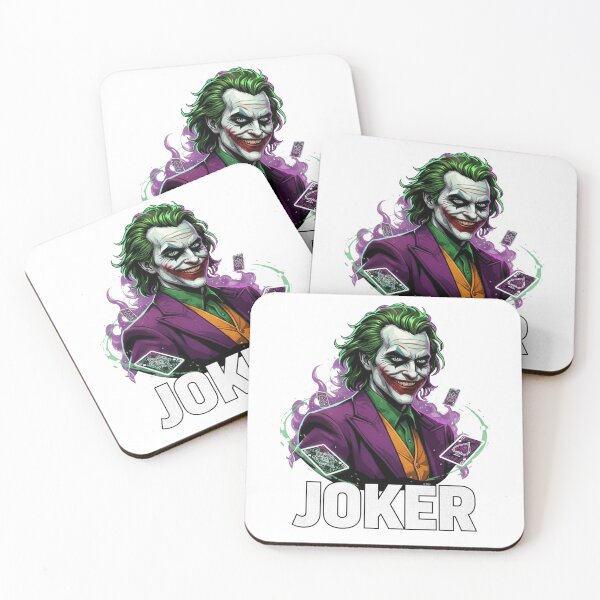 Item preview, Vivid Comic Villain Portrait joker designed and sold by Krfto.
