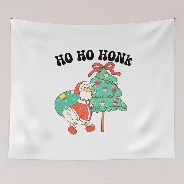 Item preview, Ho Ho Honk Silly Goose Santa on the Loose designed and sold by SpacedOutRITZ.
