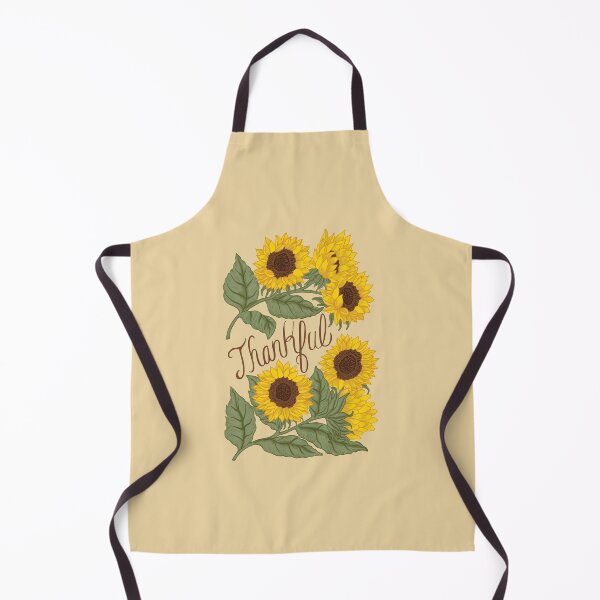Item preview, Thankful Sunflower Design - Thanksgiving - Brown Text designed and sold by DreamyDiversion.
