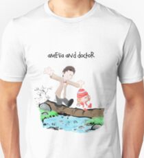Amelia & Doctor Unisex T-Shirt