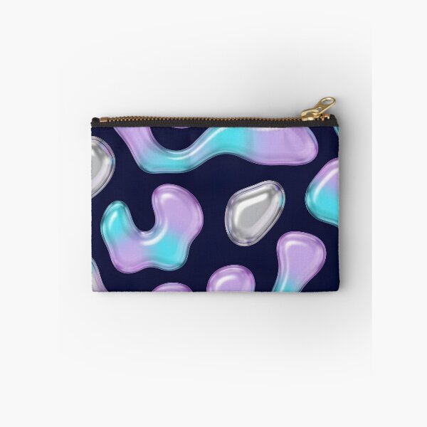Item preview, Iridescent Liquid Blob Pattern designed and sold by Kaleidoscope Print.