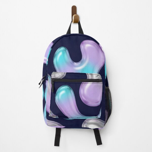 Item preview, Iridescent Liquid Blob Pattern designed and sold by Kaleidoscope Print.