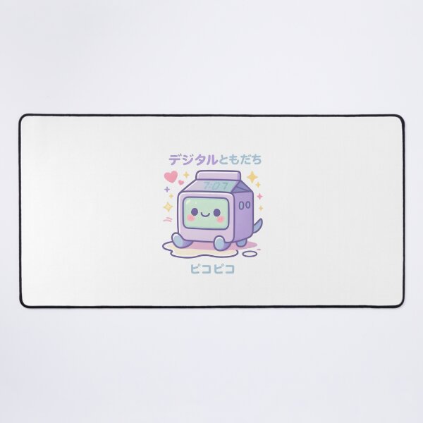 Item preview, Kawaii Digital Clock Buddy – Cute Retro Pixel Face Pastel Tech Design designed and sold by Snackwear Apparel.